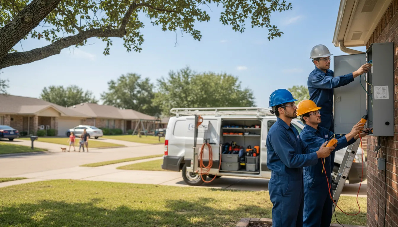 Certified electrician providing emergency electrical services in Sidon, MS